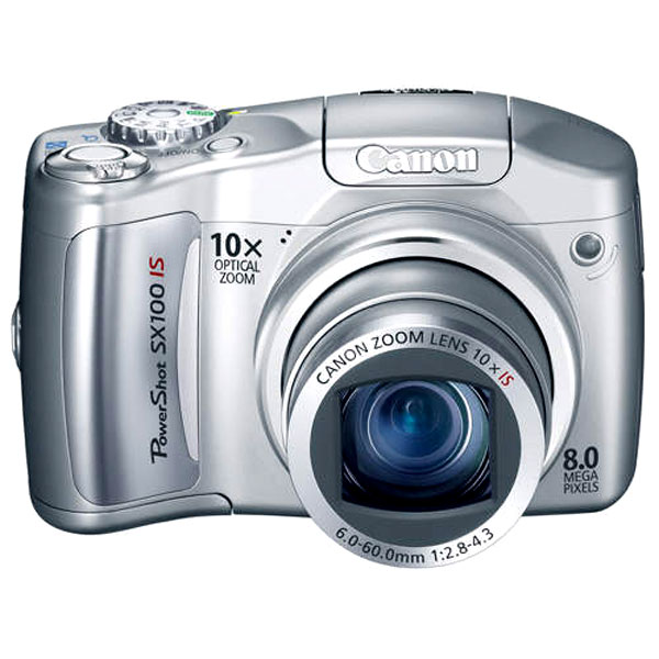 Canon PowerShot SX100IS 8MP Digital Camera